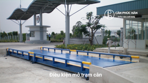 điều kiện mở trạm cân