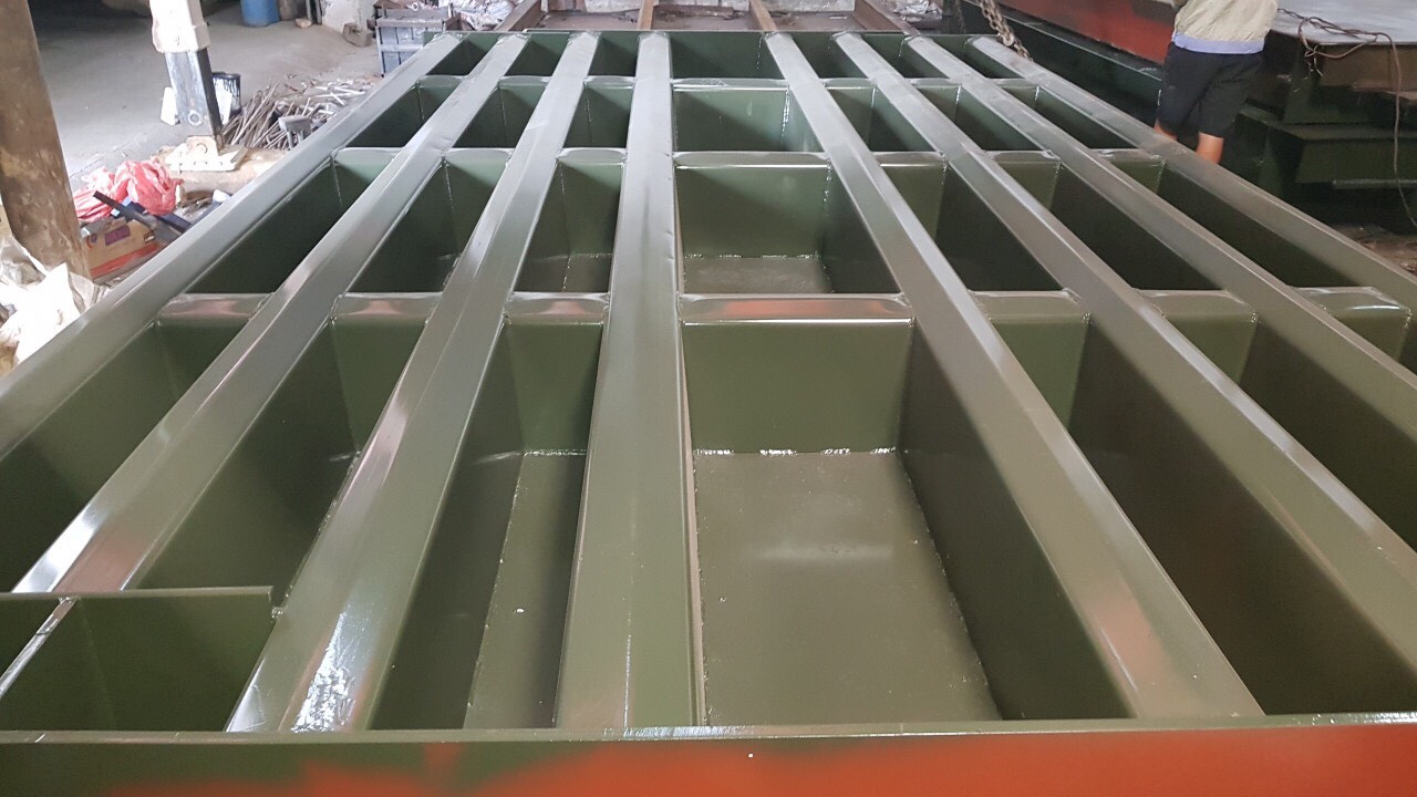 Khung sàn cân ô tô 80 tấn